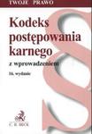 Kodeks postępowania karnego z wprowadzeniem w sklepie internetowym Booknet.net.pl