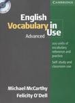 English Vocabulary in Use Advanced + CD w sklepie internetowym Booknet.net.pl