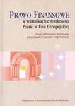 Prawo finansowe w warunkach członkostwa Polski w Unii Europejskiej w sklepie internetowym Booknet.net.pl