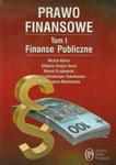 Prawo finansowe tom 1 Finanse publiczne w sklepie internetowym Booknet.net.pl