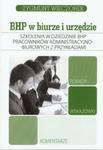 Szkolenia w dziedzinie BHP pracowników administracyjno-biurowych z przykładami w sklepie internetowym Booknet.net.pl