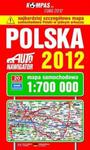 Polska. Mapa Samochodowa 1:700 000, oprawa miękka, wyd. 2012 w sklepie internetowym Booknet.net.pl