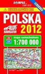 Polska. Mapa samochodowa 1:700 000, oprawa twarda, wyd.2012 w sklepie internetowym Booknet.net.pl