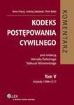 Kodeks postępowania cywilnego Komentarz t.5 w sklepie internetowym Booknet.net.pl