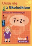 Uczę się z Ekoludkiem. Zeszyt do matematyki. Klasa 1. Część 4 w sklepie internetowym Booknet.net.pl