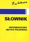 Słownik ortograficzny języka polskiego w sklepie internetowym Booknet.net.pl