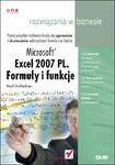 Microsoft Excel 2007 PL. Formuły i funkcje. Rozwiązania w biznesie w sklepie internetowym Booknet.net.pl