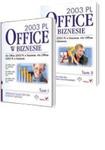 MS Office 2003 PL w biznesie. Tom I i II w sklepie internetowym Booknet.net.pl