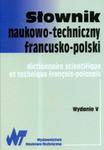 Słownik naukowo-techniczny francusko-polski w sklepie internetowym Booknet.net.pl