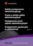 Kodeks postępowania administracyjnego Prawo o ustroju sądów administracyjnych. Postępowanie przed s w sklepie internetowym Booknet.net.pl