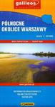 Północne okolice Warszawy Mapa turystyczna 1: 50 000 w sklepie internetowym Booknet.net.pl