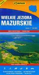 Wielkie Jeziora Mazurskie mapa turystyczna w sklepie internetowym Booknet.net.pl
