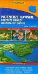 Pojezierze Iławskie Dorzecze Drwęcy Wzgórza Dylewskie mapa turystyczna w sklepie internetowym Booknet.net.pl