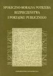 Społeczno moralna potrzeba bezpieczeństwa i porządku publicznego w sklepie internetowym Booknet.net.pl