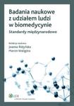 Badania naukowe z udziałem ludzi w biomedycynie w sklepie internetowym Booknet.net.pl