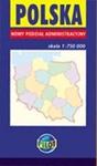 Polska Nowy podział administracyjny 1 : 750 000 w sklepie internetowym Booknet.net.pl