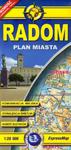 Plan miasta. Radom. 1:20 000 Laminowany w sklepie internetowym Booknet.net.pl