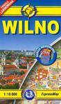 Wilno. Kieszonkowy, laminowany plan miasta. 1:10 000 w sklepie internetowym Booknet.net.pl