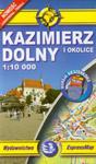 Kazimierz Dolny i okolice plan miasta 1:10 000 w sklepie internetowym Booknet.net.pl