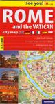 Rome and the Vatican city map w sklepie internetowym Booknet.net.pl