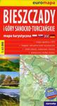 Bieszczady i Góry Sanocko-Turczańskie mapa turystyczna w sklepie internetowym Booknet.net.pl