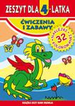 Zeszyt dla 4-latka Ćwiczenia i zabawy w sklepie internetowym Booknet.net.pl