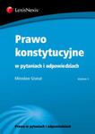 Prawo konstytucyjne w pytaniach i odpowiedziach w sklepie internetowym Booknet.net.pl