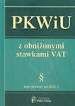 PKWiU z obniżonymi stawkami VAT w sklepie internetowym Booknet.net.pl