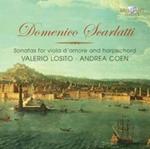 Domenico Scarlatti: Sonatas for viola d'amore and harpsichord w sklepie internetowym Booknet.net.pl