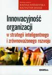 Innowacyjność organizacji w strategii inteligentnego i zrównoważonego rozwoju w sklepie internetowym Booknet.net.pl