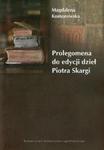 Prolegomena do edycji dzieł Piotra Skargi w sklepie internetowym Booknet.net.pl
