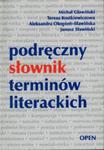 Podręczny słownik terminów literackich w sklepie internetowym Booknet.net.pl