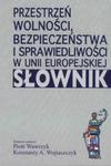 Przestrzeń wolności, bezpieczeństwa i sprawiedliwości w Unii Europejskiej. Słownik w sklepie internetowym Booknet.net.pl