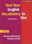 Test Your English Vocabulary in Use Elementary w sklepie internetowym Booknet.net.pl