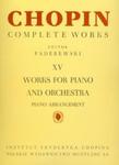 Chopin Complete Works XV Works for piano and orchestra w sklepie internetowym Booknet.net.pl