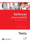 Aplikacje prawnicze 2012 tom 3 w sklepie internetowym Booknet.net.pl