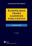Europejskie prawo zamówień publicznych Komentarz w sklepie internetowym Booknet.net.pl