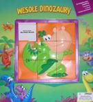 Wesołe dinozaury + 4 puzzle w sklepie internetowym Booknet.net.pl