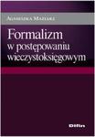 Formalizm w postępowaniu wieczystoksięgowym w sklepie internetowym Booknet.net.pl