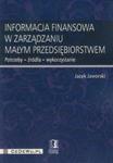 Informacja finansowa w zarządzaniu małym przedsiębiorstwem w sklepie internetowym Booknet.net.pl