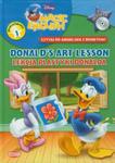 Magic English Czytaj po angielsku z Disneyem Donald's Art Lesson z płytą CD w sklepie internetowym Booknet.net.pl