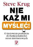 Nie każ mi myśleć! O życiowym podejściu do funkcjonalności stron internetowych w sklepie internetowym Booknet.net.pl