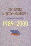 Stosunki międzynarodowe 1989-2000 w sklepie internetowym Booknet.net.pl