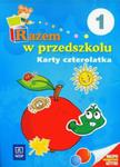 Razem w przedszkolu 1 Karty czterolatka w sklepie internetowym Booknet.net.pl