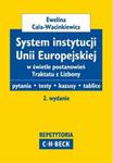 System instytucji Unii Europejskiej w świetle postanowień Traktatu z Lizbony w sklepie internetowym Booknet.net.pl