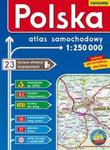 Polska - 1:250 000 atlas samochodowy w sklepie internetowym Booknet.net.pl