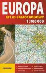 Europa atlas samochodowy 1:800 000 w sklepie internetowym Booknet.net.pl