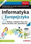 Informatyka Europejczyka. Klasa 4, szkoła podstawowa. Podręcznik. Windows XP, Linux Ubuntu w sklepie internetowym Booknet.net.pl