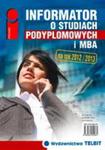 Informator o studiach podyplomowych i MBA w sklepie internetowym Booknet.net.pl