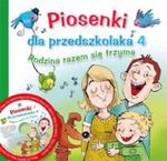 Piosenki dla przedszkolaka 4 Rodzina razem się trzyma z płytą CD w sklepie internetowym Booknet.net.pl